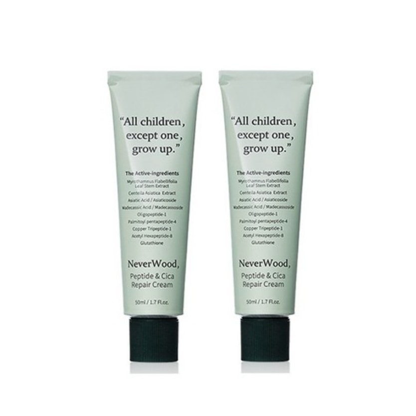beauty recipe 1+1 ネバーウッドペプチド アンド シカリペアクリーム 50ml シカクリーム