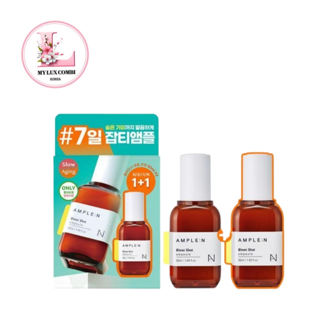 [1+1企画/7日シミ改善] ブレミシャット シミアンプル 50ml 1+1 単独企画 (50ml + 50ml) 5,340円