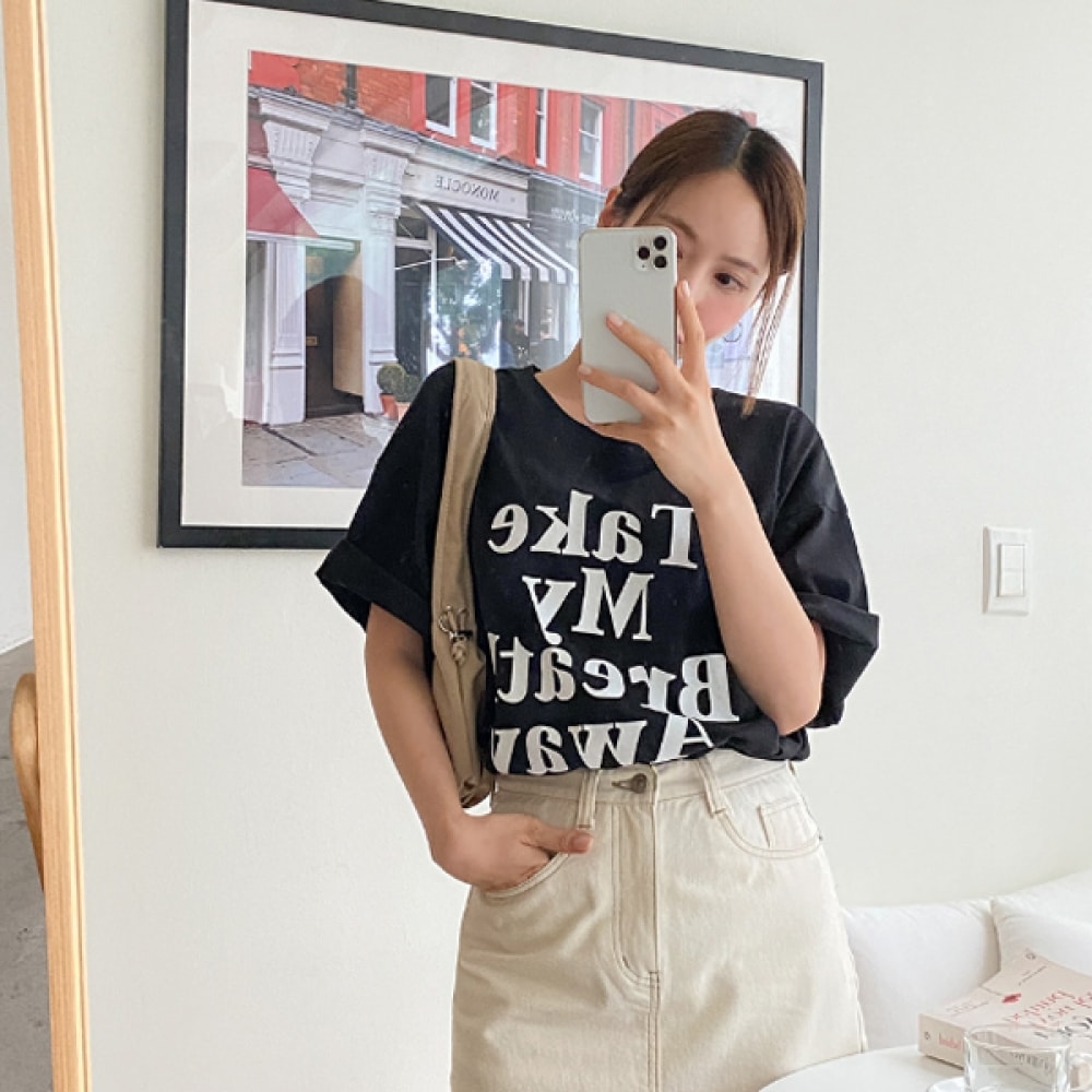 [JSTYLEによるイーブレット] イーブレットハンツオンプリントTシャツ Jスタイル