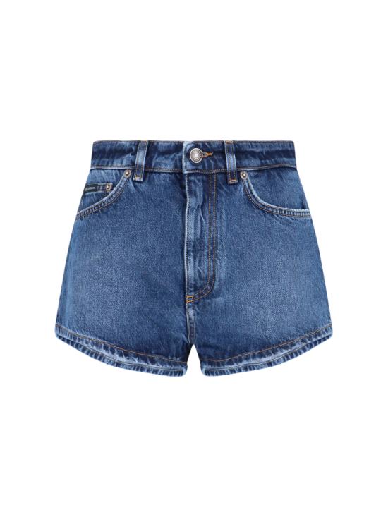 DOLCE & GABBANA Women Straight Pants FTC7DD G8OB3 S9001 Blue