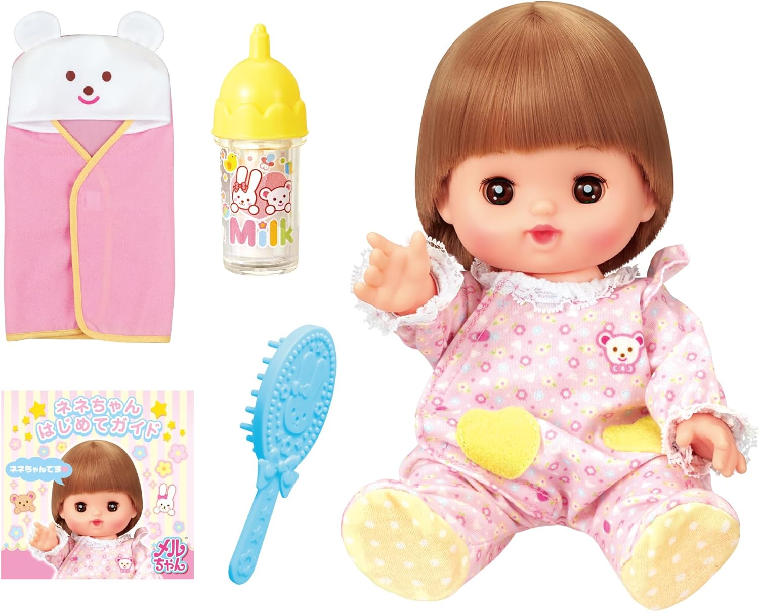 【Amazon.co.jp限定】パイロット おめめぱちくりネネちゃん(おせわてちょうつき) 1.5歳以上