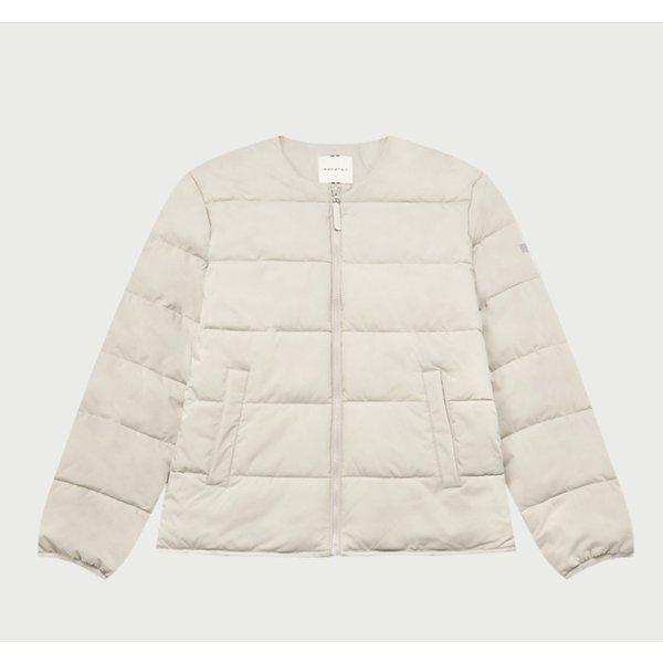 [モダインチョン] コアラウンドネックキルティングジャンパーライトグレー_10540-010-811-69-052_IC