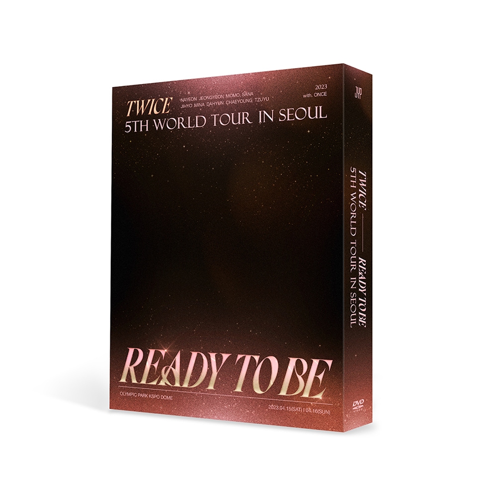 TWICE 5TH WORLD TOUR [ READY TO BE ] IN SEOUL DVD 公式グッズ ツウィ サナ モモ ナヨン ミナ ダヒョン ジョンヨン ジヒョ チェヨン