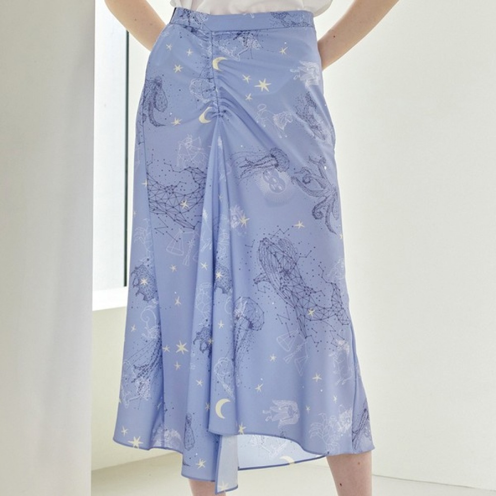 (リアーナニューヨーク) ラベンダー柄プリントスカート RQCWSK040