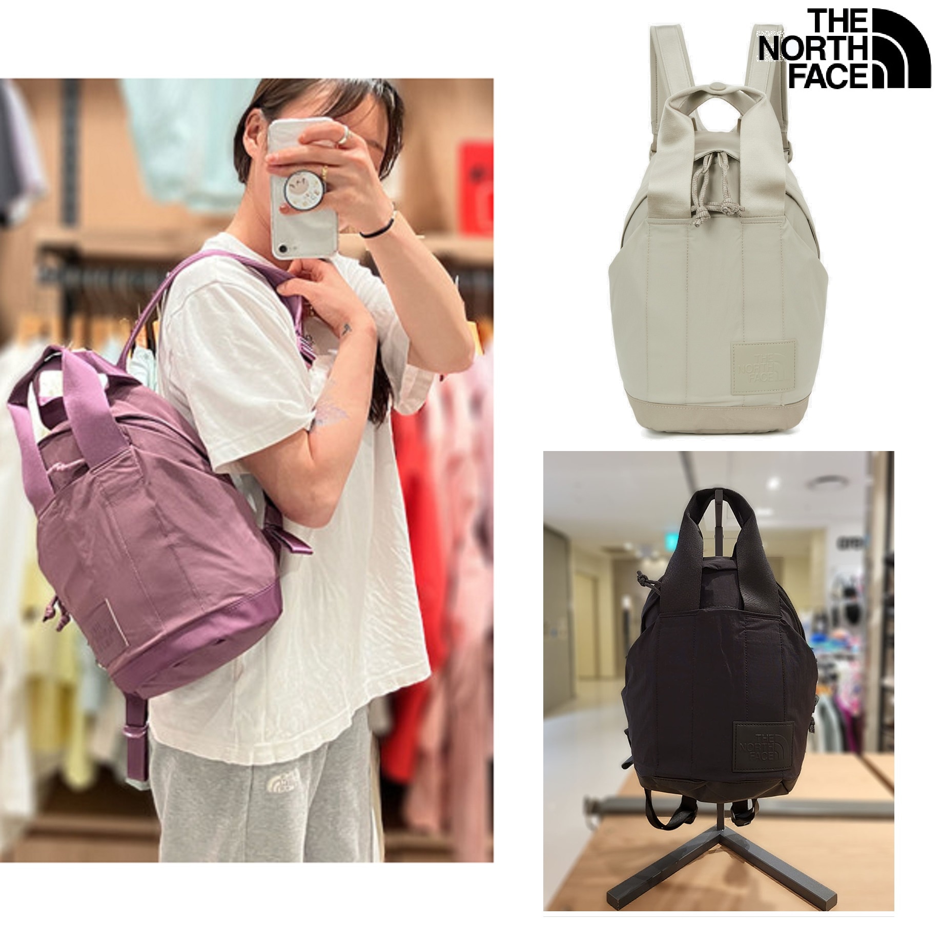 W NEVER STOP MINI BACKPACK 5L 3色 デイリー 新学期 新商品 韓国人気 日常用 旅行用 男女共用 カップルアイテム 韓国人気 贈り物 カップル