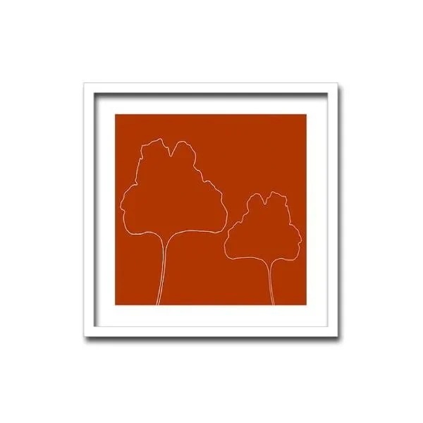 アートパネル 額 フレーム おしゃれ モダンアート 絵画 壁掛け ウォールデコレーション POLLA Davide Feuilles,2009 550x550mm