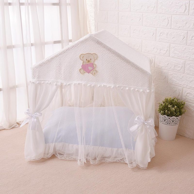 猫 犬 ベッド 猫クッション 設計1 ペットハウス ペット テント ベッドドーム型 テント ソファ 折りたたみ式 通気性 休憩所 おしゃれ 可愛い 柔らかい 丈夫 43x31x43 ぐっすり眠れる