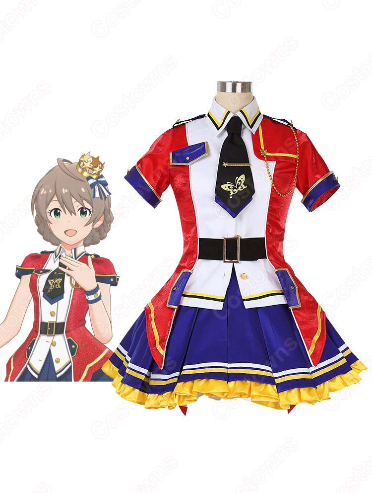 ミリシタ [Brand New Theater!] 桜守歌織（さくらもりかおり） コスプレ衣装 『アイドルマスター ミリオンライブ！ シアターデイズ』 仮装 変装 オーダメイド可