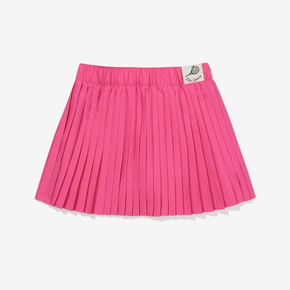 フィラキッズワッペンプリーツスカート(FK2SKF1201F_HPK)
