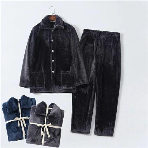 [急速出荷]もこもこ パジャマ メンズ 冬用 モコモコ ルームウェア メンズ 長袖 ルームウェア もこもこ メンズ 冬おしゃれ パジャマ メンズ モコモコ ルームウェ