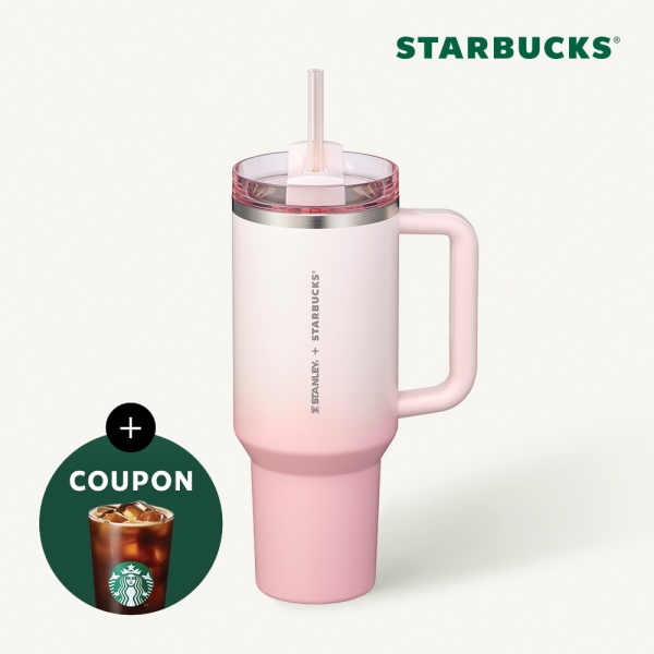 【starbucks】 スターバックス SS スタンレー ピンク ケンチャー タンブラー 1183ml 韓国スタバ