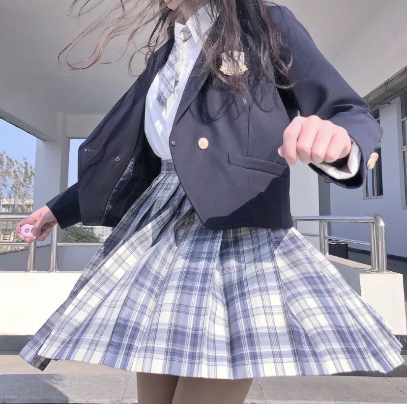 アウターテーラードジャケットセーラー服 制服 ブラックスーツバッジ 卒業式 jk制服スカートレディース 学生スーツ 女の子 スーツジャケットレディース 春な