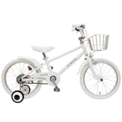 トップ(TOP) チャリンクス アルメロ 自転車 子供 キッズ 16インチ ホワイト 補助輪付き アルミフレーム 幼児 男の子 女の子
