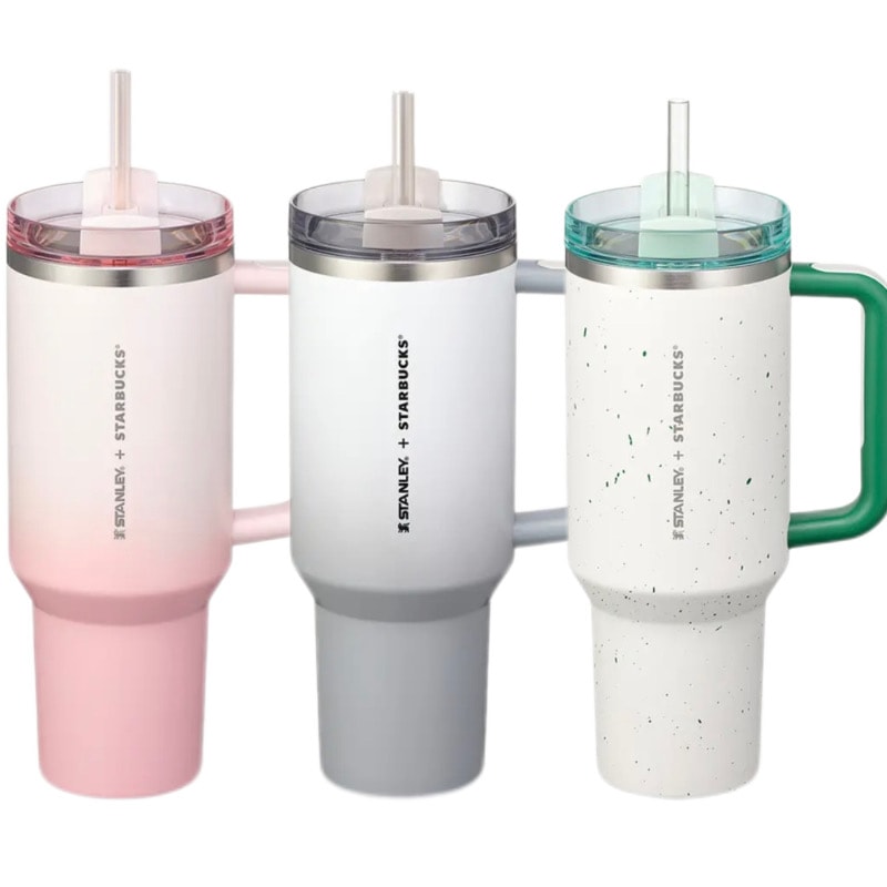 韓国スタバ タンブラー/スターバックス/スタンレータンブラー / ピンク / グレー / グリーンペブル / 大容量 / 1183ml /保温ボトル 【期間限定販売】 / 1L 9,630円