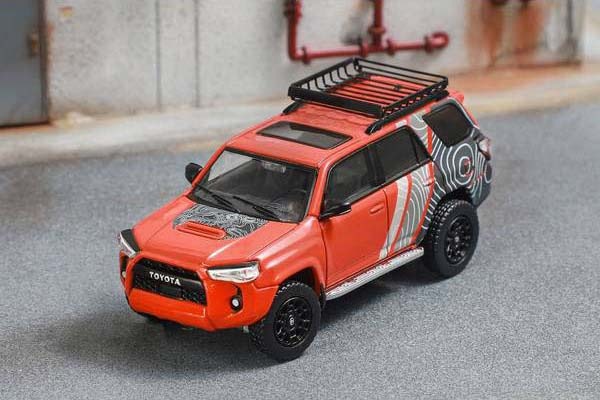 ゲインコーププロダクツ 1/64 トヨタ 4 Runner TRD Pro 2022 左ハンドル仕様 オレンジ【KS059-479】 ミニカー KS059-479 トヨタ4Runner TRDPro2