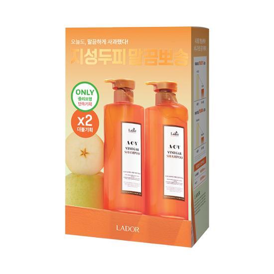アドルビーガン りんご酢 シャンプー ダブル企画（430ml+430ml）