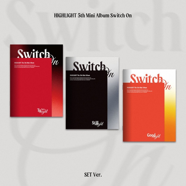 (3ver.セット) Highlight - THE 5th MINI ALBUM Switch On