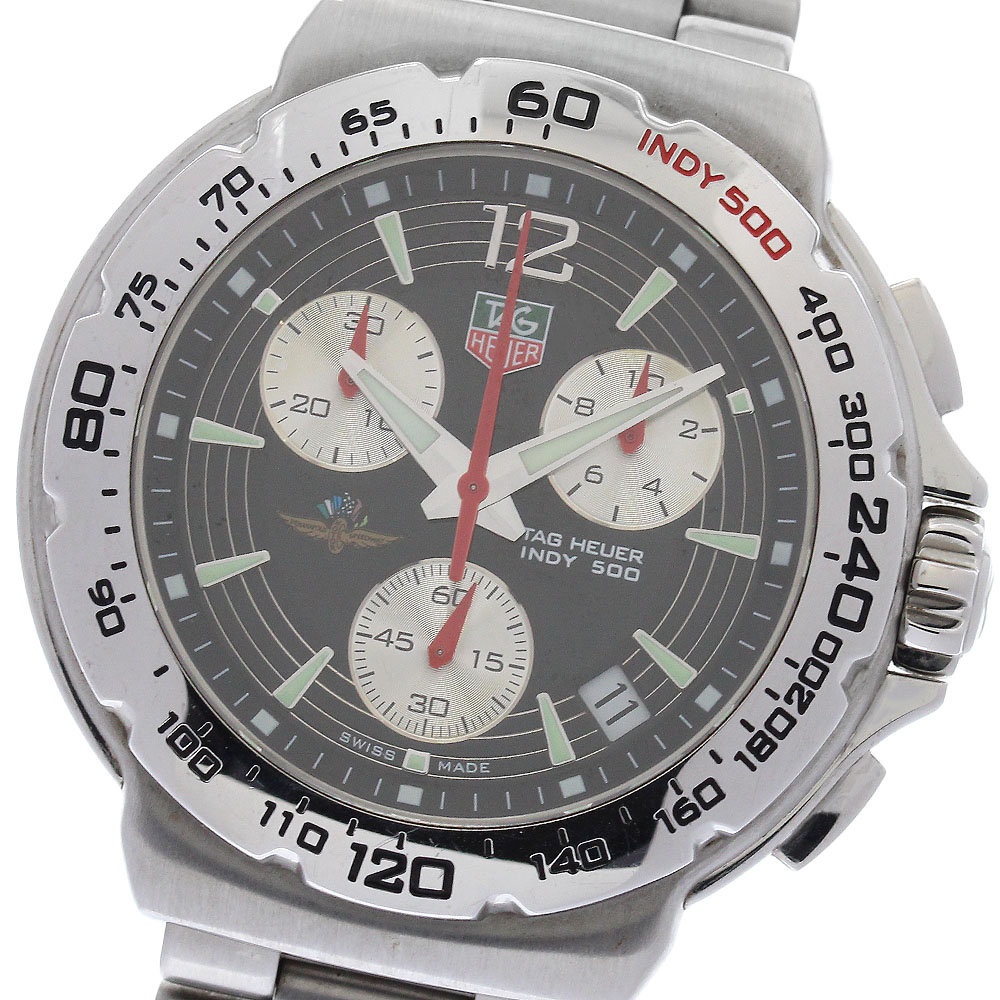 タグホイヤー TAG HEUER CAC111B.BA0850 フォーミュラ1 インディ500 クロノグラフ クォーツ メンズ _962575【中古】