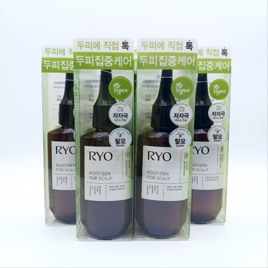 リョ ルートジェン 脱毛症状専門ケア頭皮エッセンス80ml5個