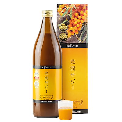 豊潤サジー 900ml サジージュース 【瓶タイプ】鉄分 ...のサムネイル