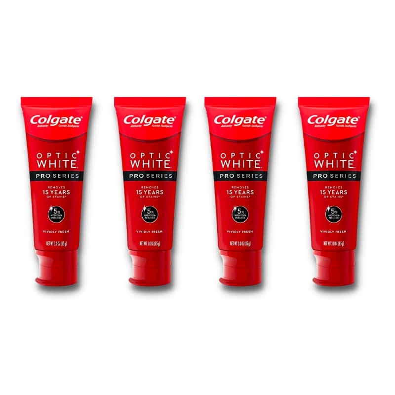 最新版 PRO 過酸化水素5% ホワイトニング歯磨き粉 ４本セット
