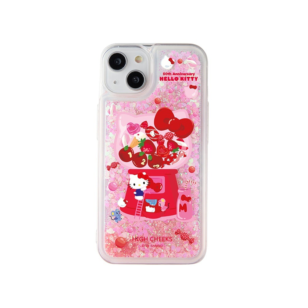 HIGH CHEEKS 韓国 Hello Kitty like Future Glitter Case_HC2434GP001Oスマホケース