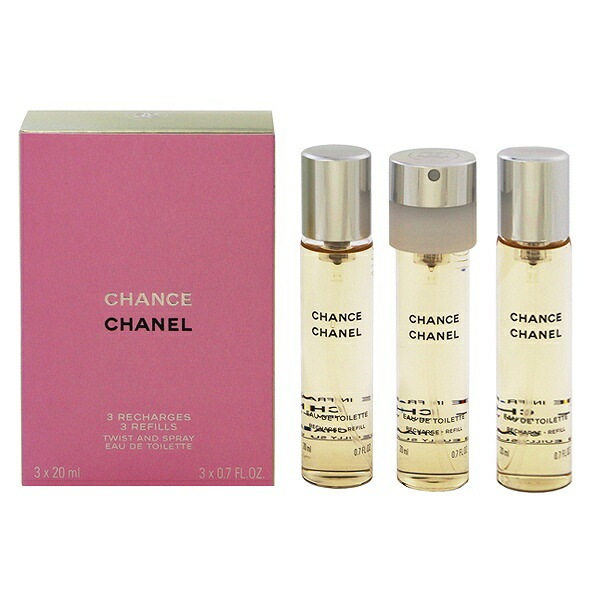 チャンス EDT ツイスト （セット） （リフィル） 20ml×3