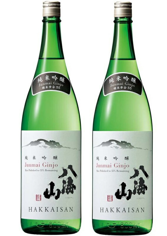 日本酒 八海醸造株式会社 純米吟醸 八海山 55％ 1800ml 1.8L×2本 5,626円