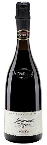 【送料無料】ドネリ ランブルスコ レッジャーノ セッコ スカリエッティ ボトル 750ｍl12本［赤/微発泡/中辛口/イタリア/エミリア/ロマーニャ]【本州(一部地域を除く)