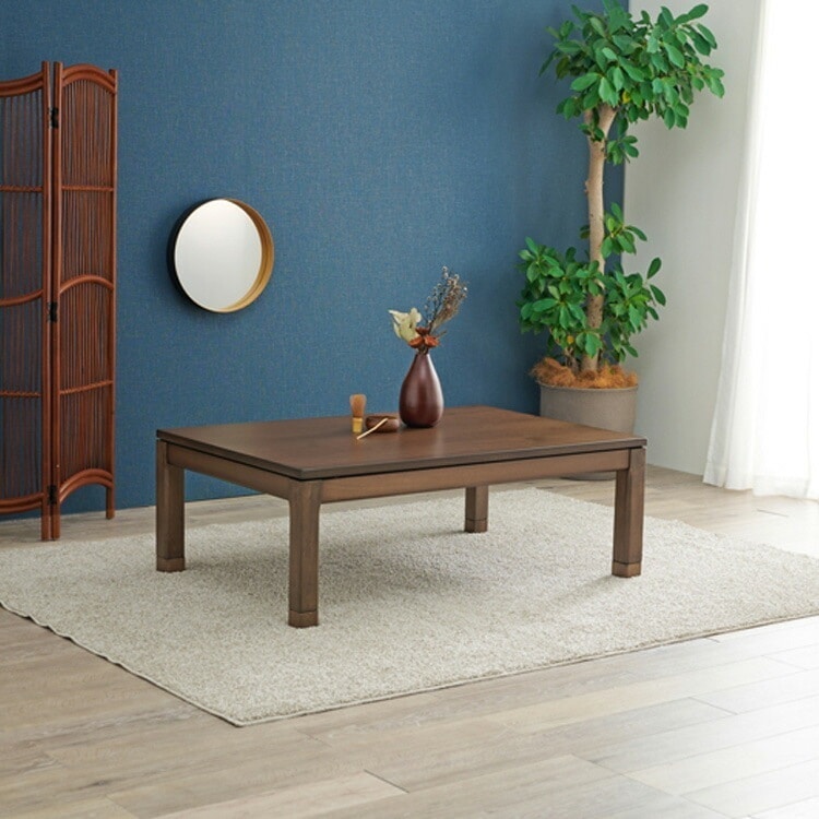 【目玉商品】リビングコタツ シェルタK120L (代引不可)(TD)