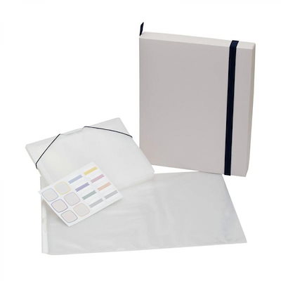 他サイト： 作品思い出ボックス 大 ホワイト サクラクレパス TFX-L#50の商品画像