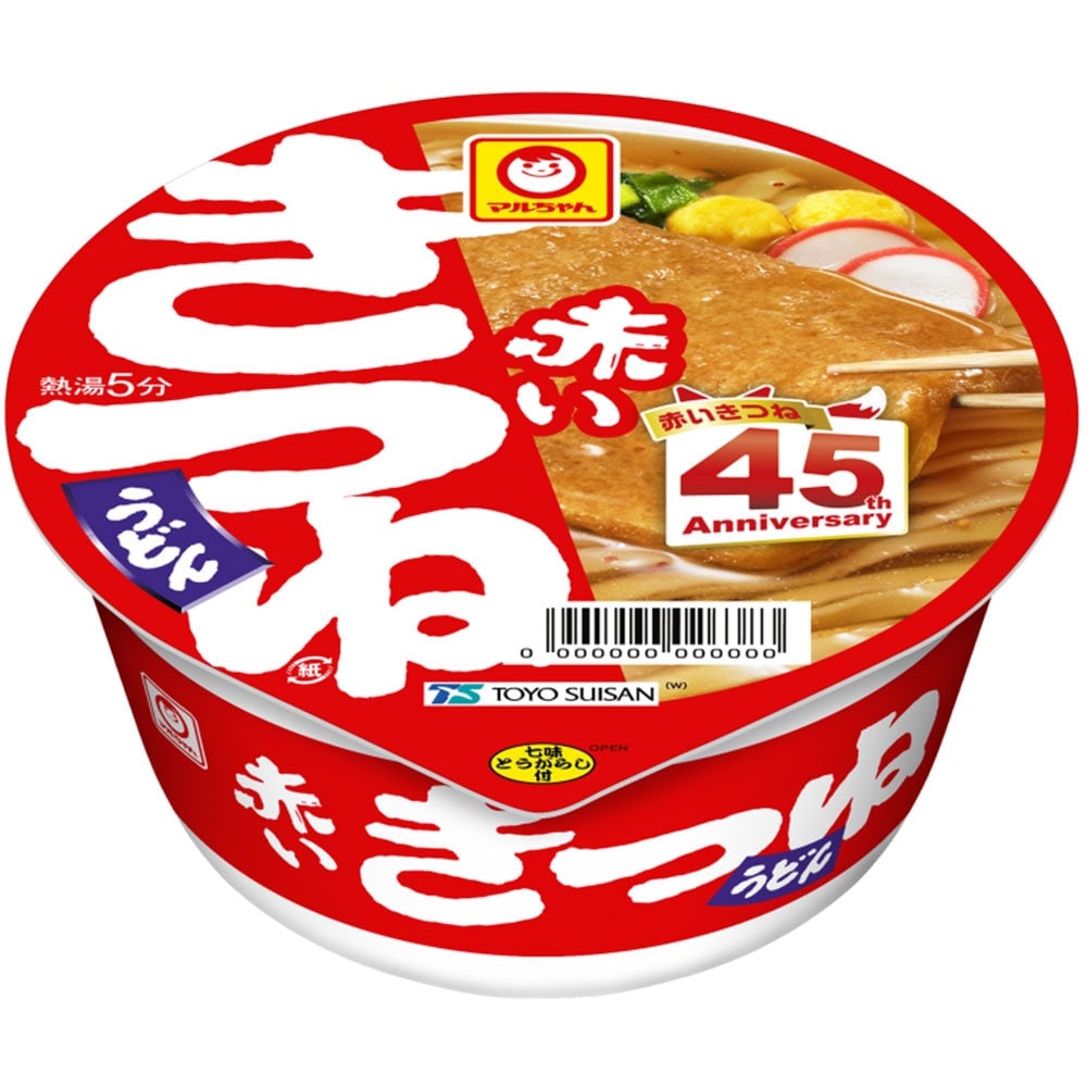 東洋水産 マルちゃん 赤いきつねうどん 西 96g4ケース/48個