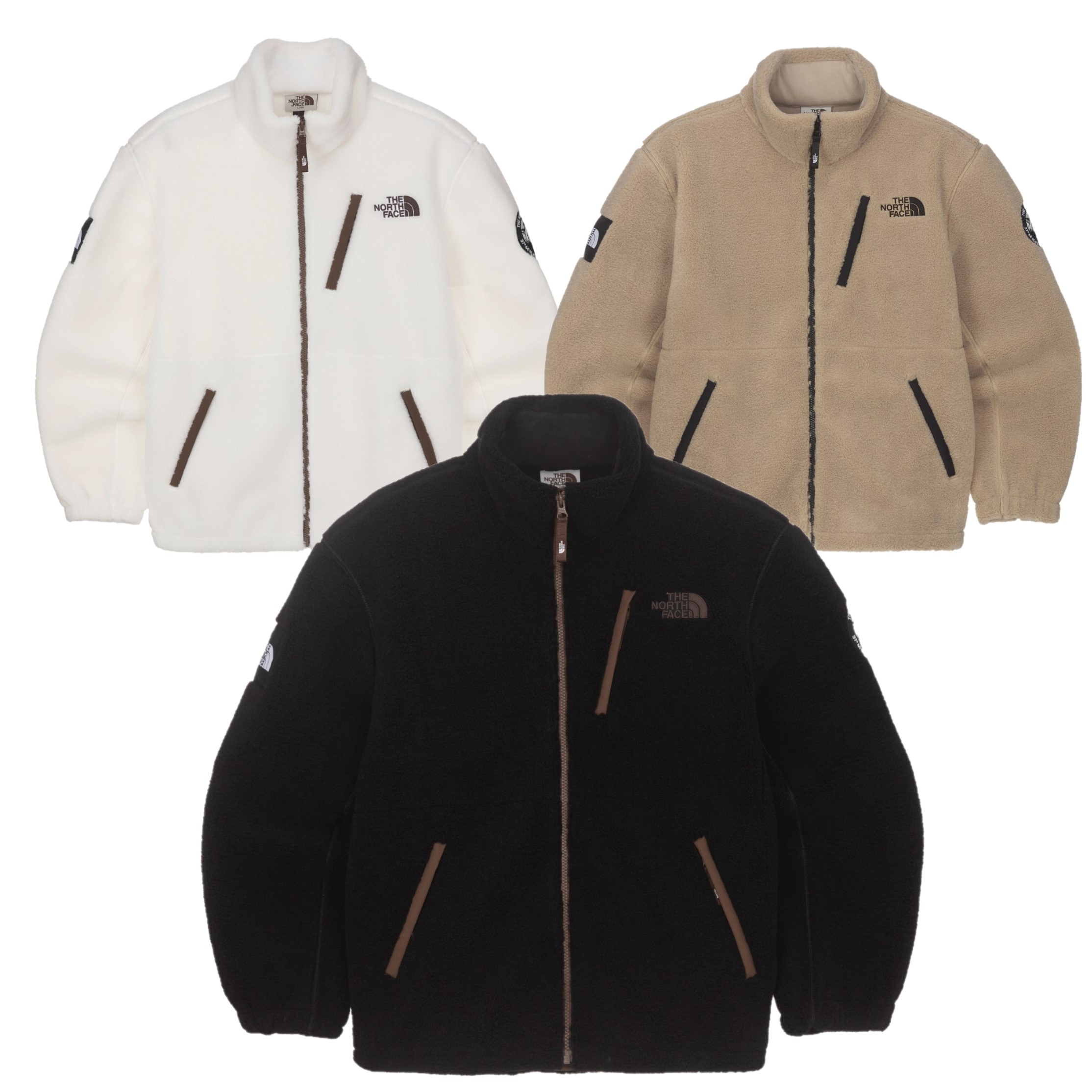 RIMO EX FLEECE JACKET 3Color フリース 季節の変わり目 男女共用 人気 韓国ファッション