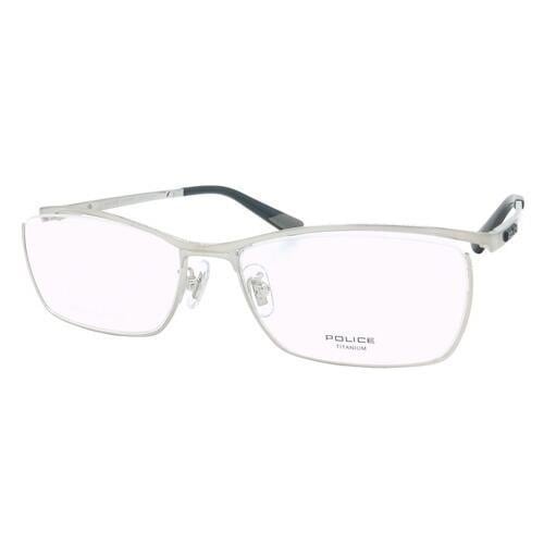 メガネ VPLE12J col.0G34 シルバー 56mm TITANIUM 日本製