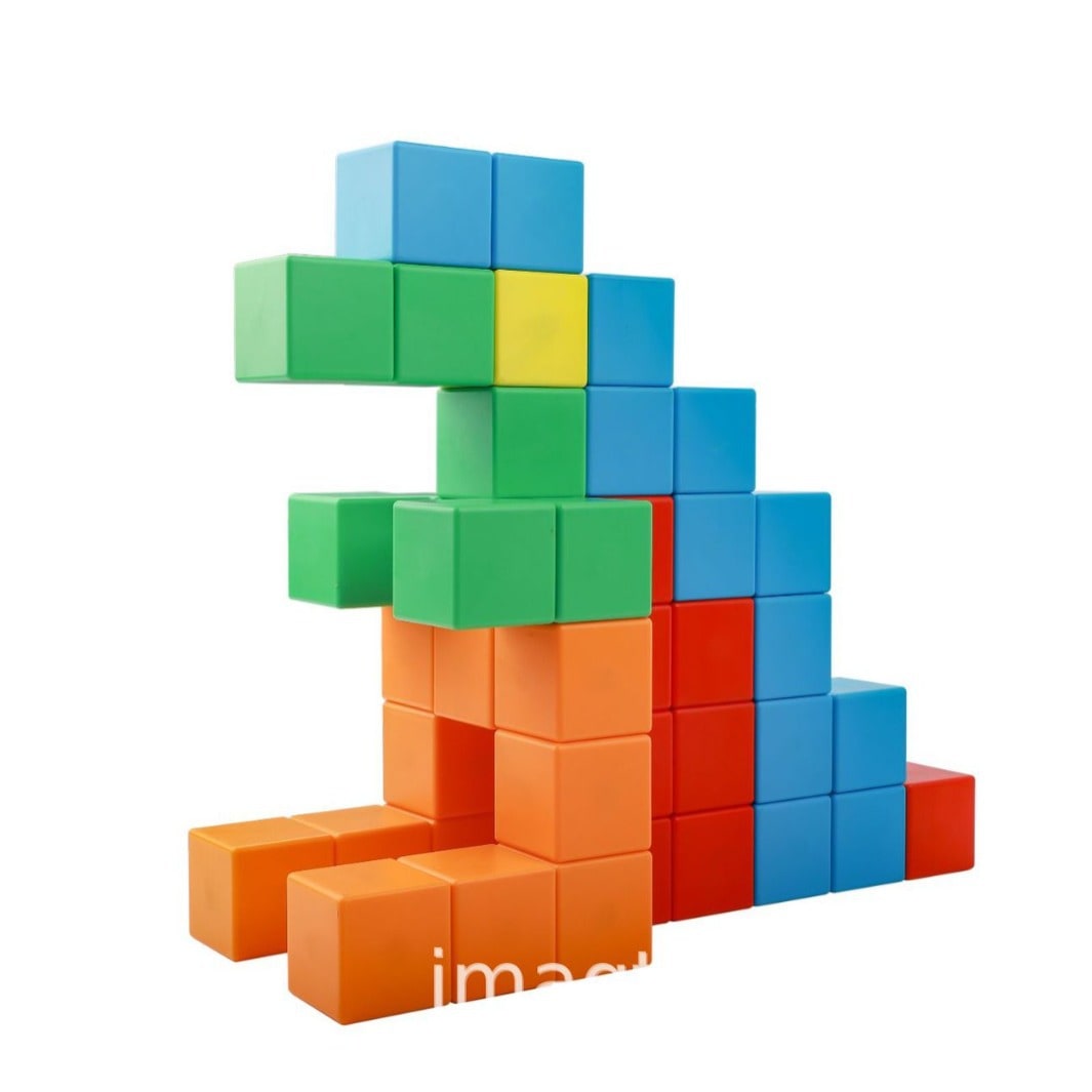 磁気キューブ学習ツール6面磁気キューブは教育用のデジタルビルディングブロックと強力な磁気の子供の科学と教育に使用できますamazon