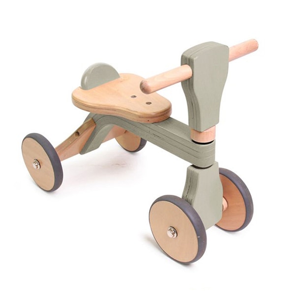 ホップル HOPPL ファーストウッディバイク グレー WDY02-GY メーカー直送