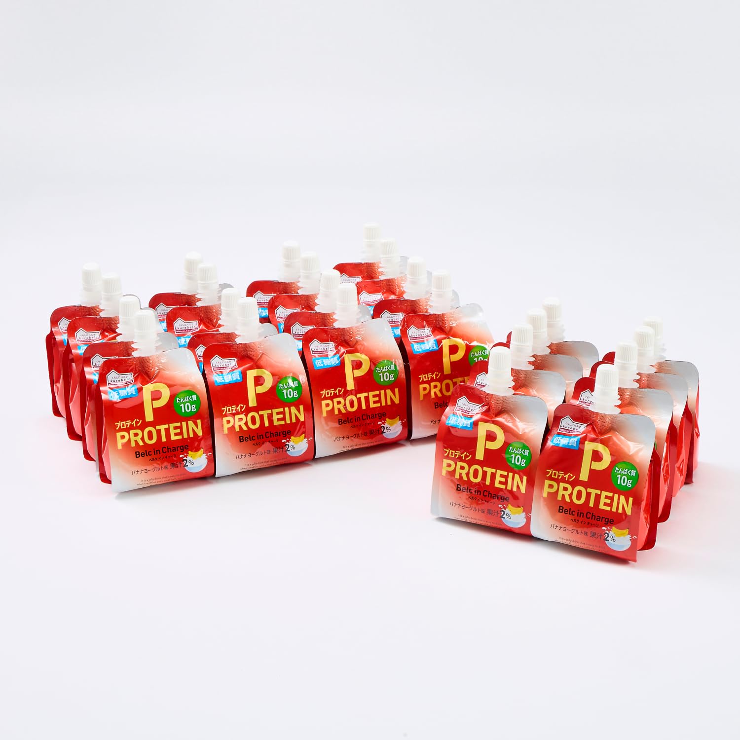 ベルク イン チャージ ゼリー プロテイン 180g たんぱく質10g バナナヨーグルト味 低糖質