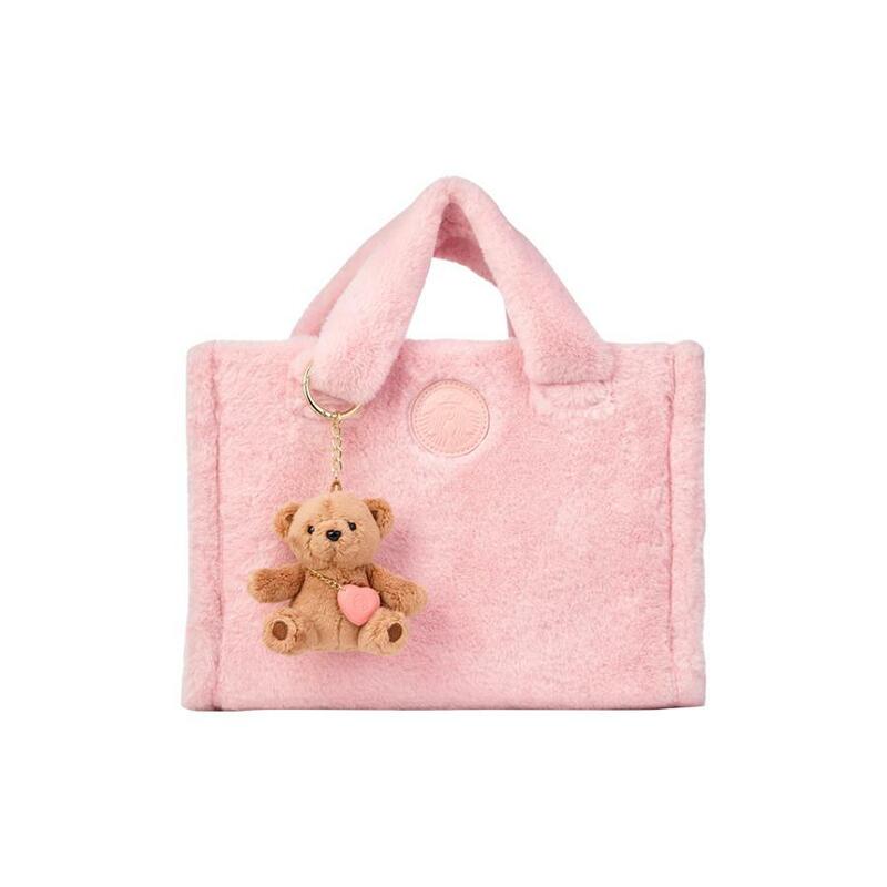 『韓国限定版』ピンクの毛のかばん バレンタインデー MD 彼女 誕生日プレゼント 愛の告白 ホワイトデー