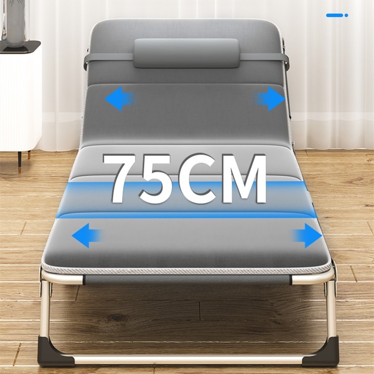 キャンプチェア3倍のベッドの怠zyな屋外折りたたみ式ベッドチェア折りたたみベッドにさらされた