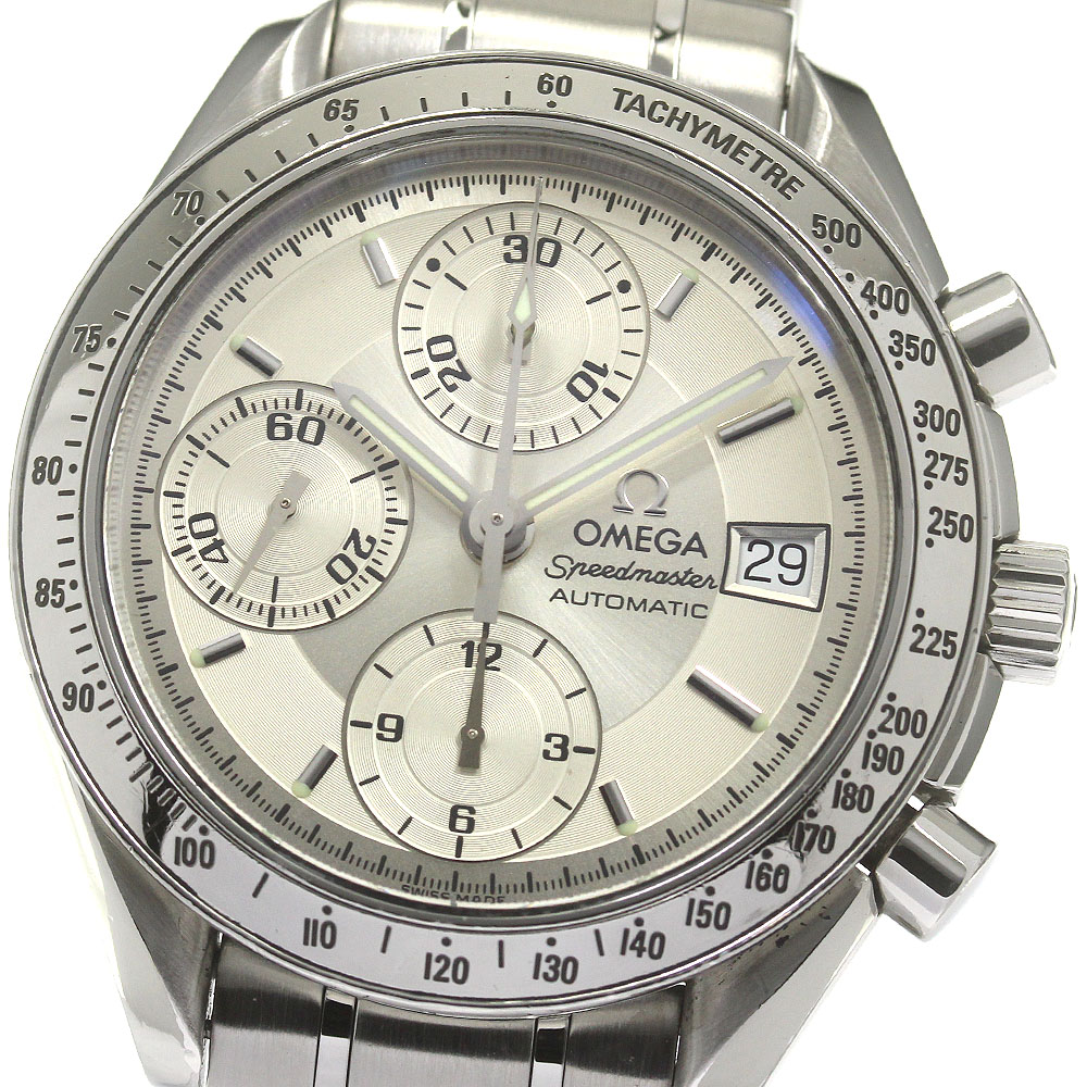 オメガ OMEGA 3513.30 スピードマスター デイト クロノグラフ 自動巻き メンズ _843692【中古】