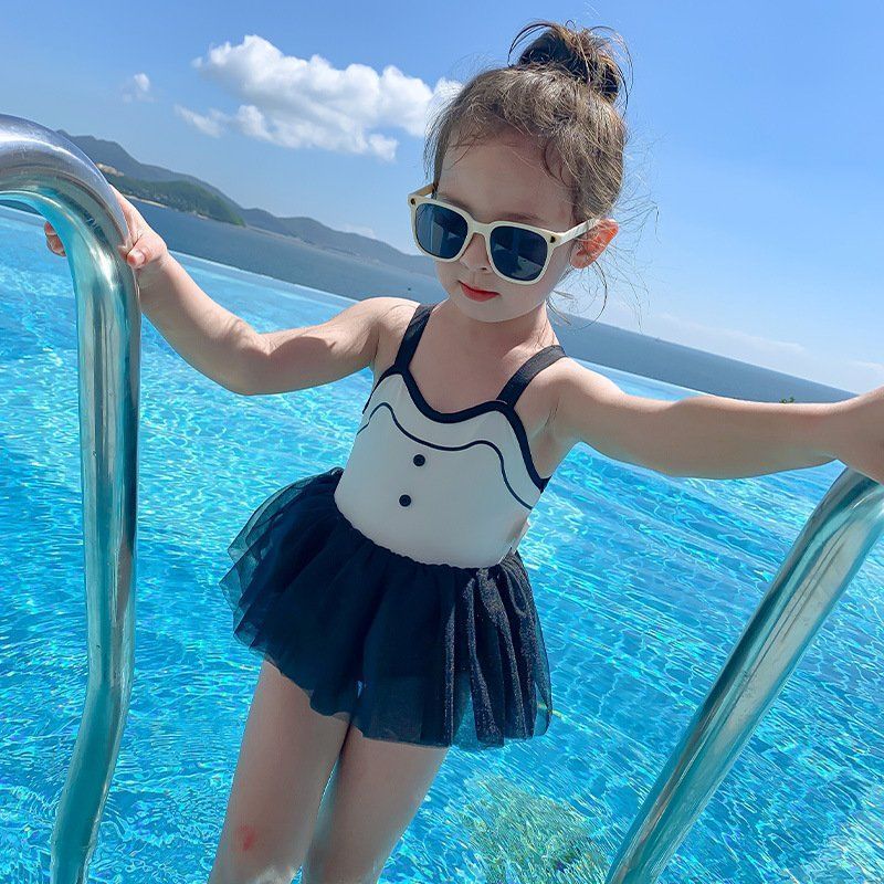 【1つ買うと1つ無料】女の子水着新型風少女洋気ワンピース水着温泉プリンセス水着