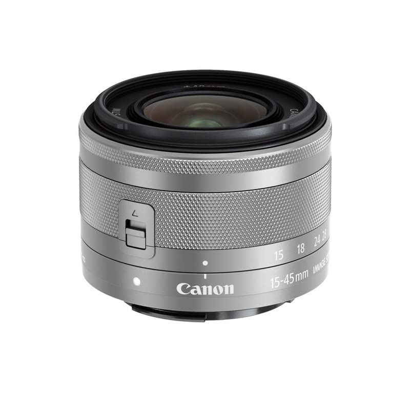 色：シルバー Canon 標準ズームレンズ EF-M15-45mm F3.5-6.3IS STM(シ