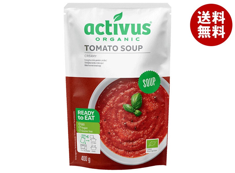 むそう商事 activus OG トマト スープ 400g×10袋入×(2ケース)