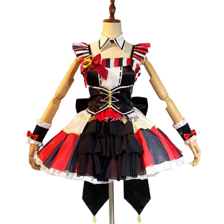 プリパラ 北条そふぃ 5周年記念 コスプレ衣装(ウィッグ 靴別売り)