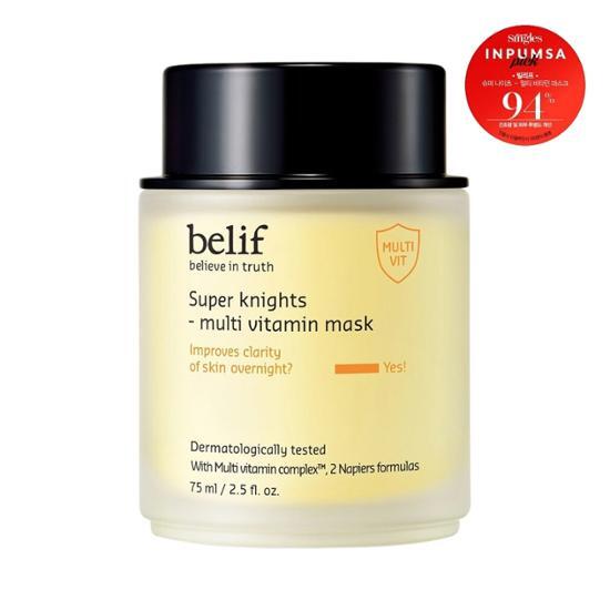 ビリーフ スーパーナイツ - マルチビタミンマスク 75ml スキンケア 韓国で人気