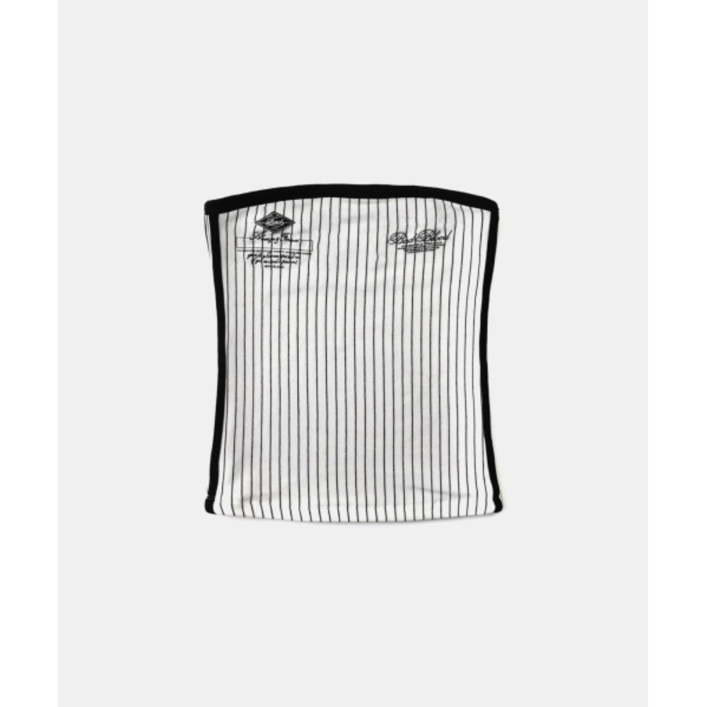 BADBLOOD Classic Logo Stripe Tube Top White w-tnk25-032