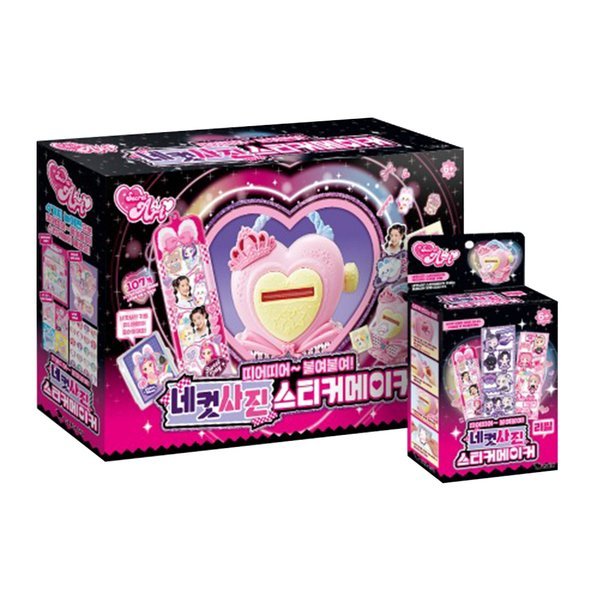 シークレットアート 四コマ写真 シールメーカー+詰め替えパックSET