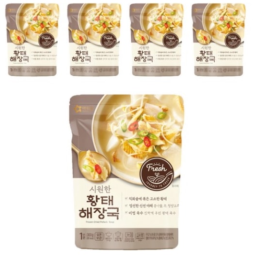 熱い干しだら干物局海装局300gx5ea 干しだら干物 아워홈 황태해장국