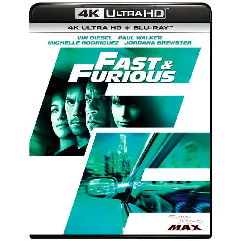 NBCユニバーサル　ワイルド・スピードMAX 4K Ultra HD＋ブルーレイ