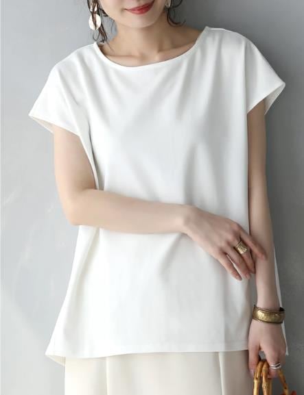 ポークロータスリーフの後ろを開き背中のネイルネイルシャツ女性の夏の丸い首のノースリーブトップ半袖半袖